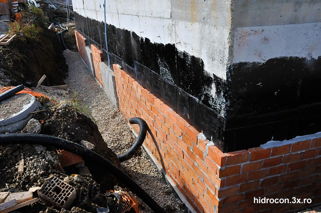 Sistem hidroizolatie fundatie