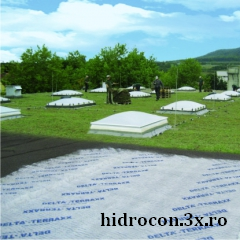 Sistem hidroizolatie terasa verde